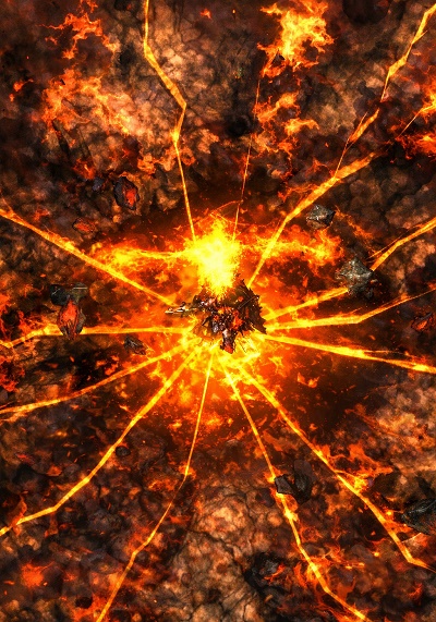 Скилл Hellfire умение Адский Огонь Lineage 2 Essence Рыцарь Смерти.