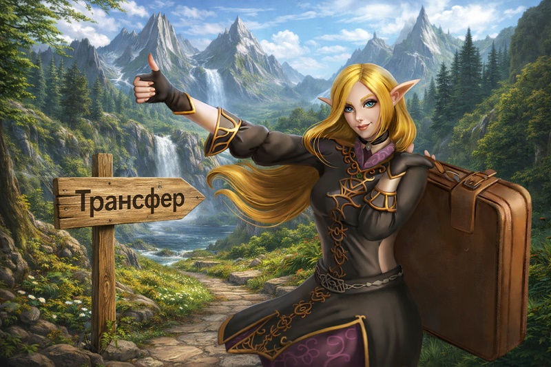 трансфер персонажей Lineage 2 Essence между серверами