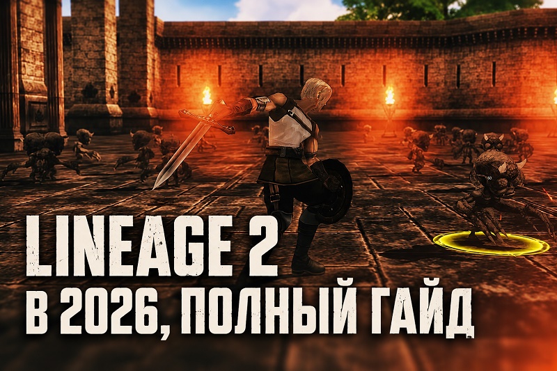 Полный гайд по Lineage 2 Main для новичков в 2026 году: прокачка, классы и экипировка.