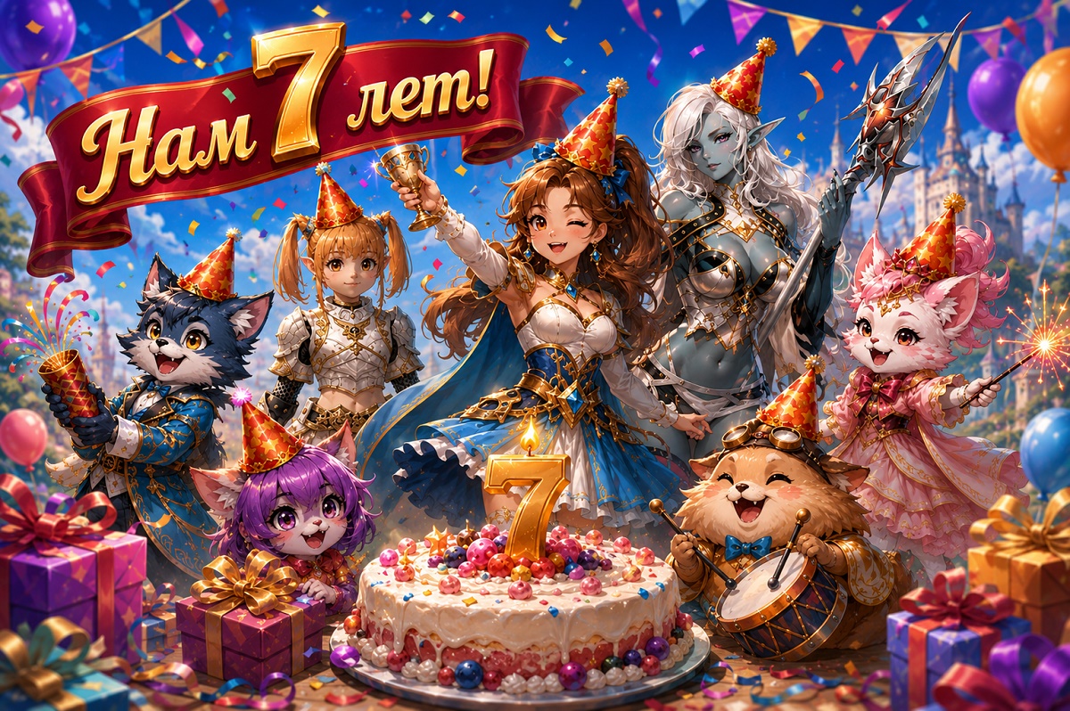 Lineage2.cc отмечает 7-летие проекта и проводит праздничный розыгрыш L-монет для Lineage 2 Essence и Special Project