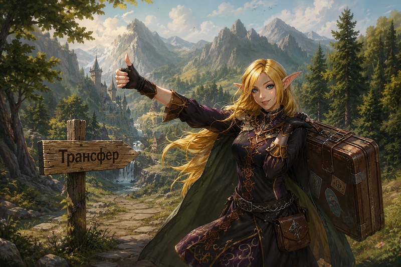Старт трансфера персонажей на сервер Amethyst в Lineage 2 Essence с серверов Peach и Lilac