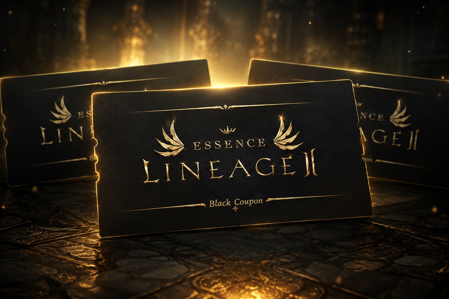 Чёрные купоны для серверов Lineage 2 Essence и Special Project в 2026 году