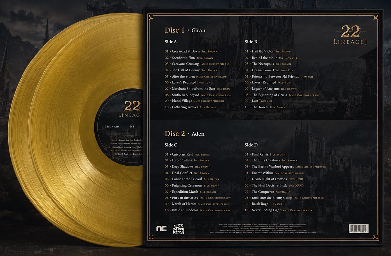 Lineage II – 22 Years Original Soundtrack на виниле
