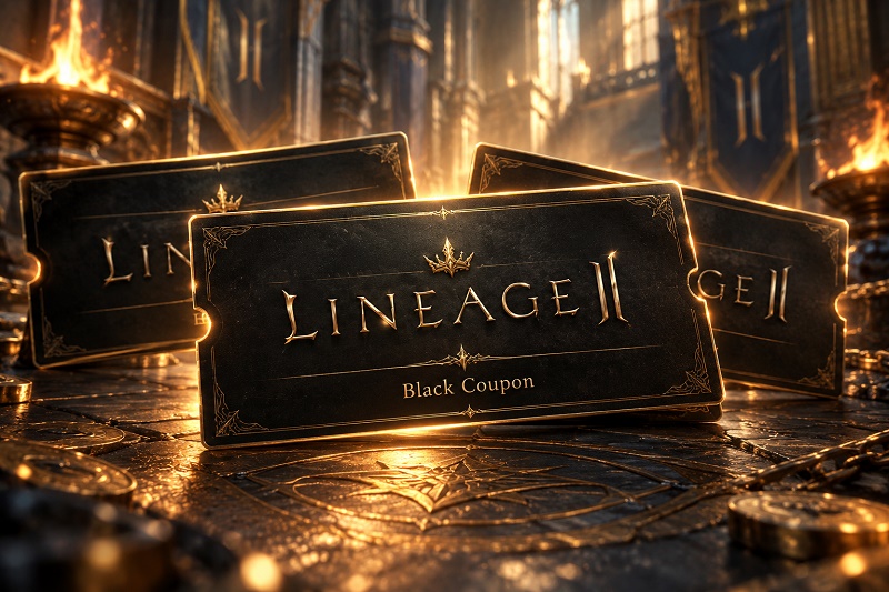Повторное восстановление предметов через Чёрные купоны в американской Lineage 2