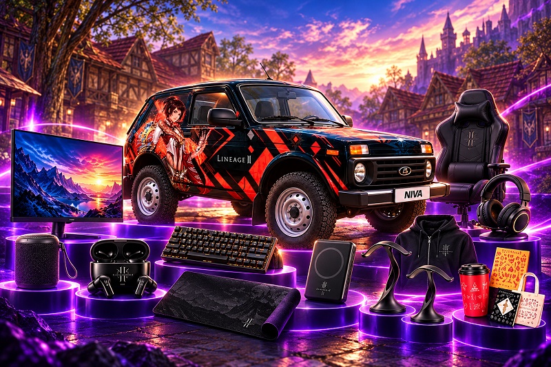 Розыгрыш автомобиля Niva Legend и других призов в Lineage 2 Essence и Special Project