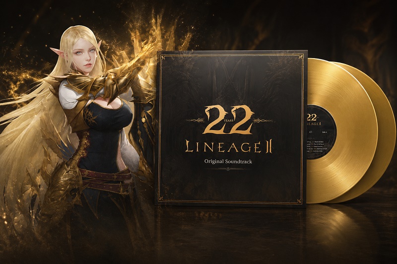 Официальный саундтрек Lineage 2 на виниле Lineage II 22 Years