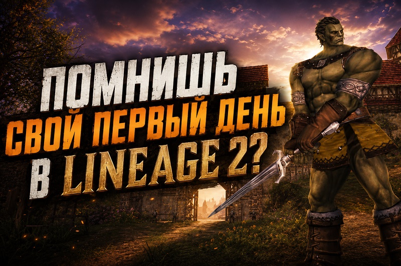 Первый день в Lineage 2 — ностальгические воспоминания о первом персонаже, стартовой деревне, первых аденах, кланах и осадах легендарной MMORPG